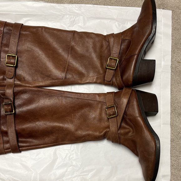 Mossimo Supply Co. Shoes - Mossimo Tall Brown Leather boots